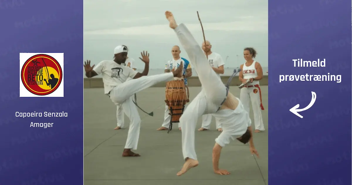 Capoeira for voksne og teen på Amagerbro mandag