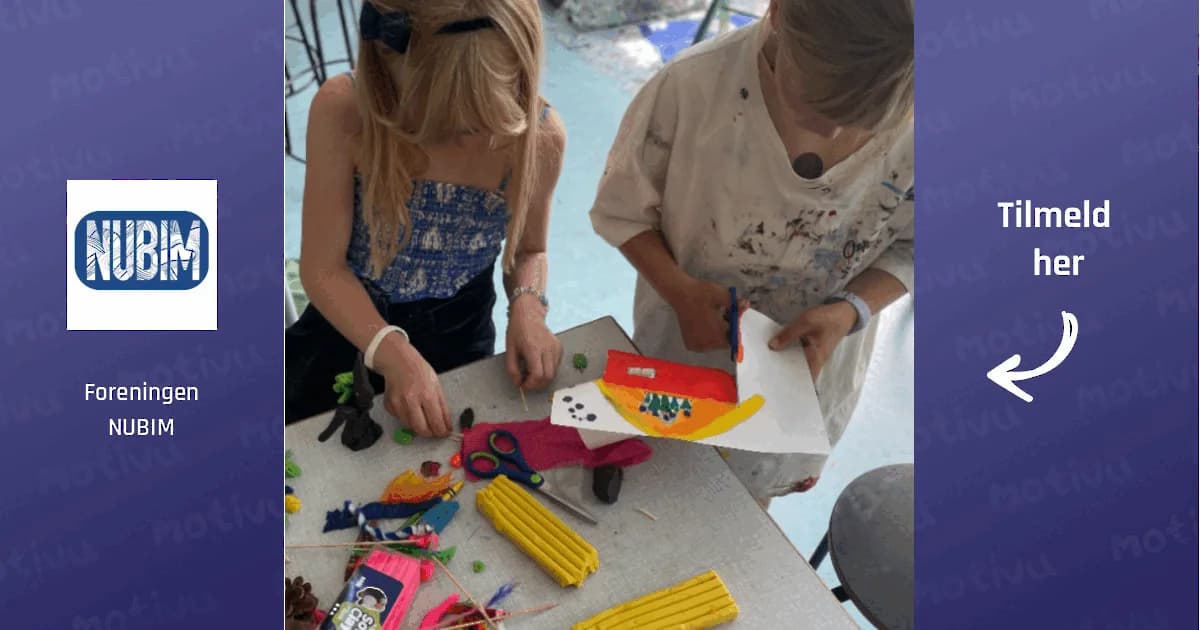 Kreaholdet for børn (6-9 år) i Valby