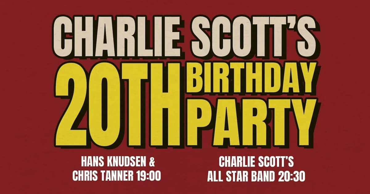 Charlie Scott's All Stars Party