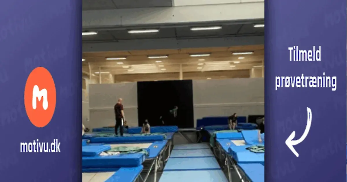 Trampolintrening for nybegyndere