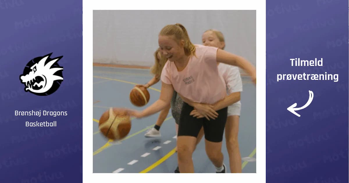 Basketball for piger født i 2017 og 2018 (U9)