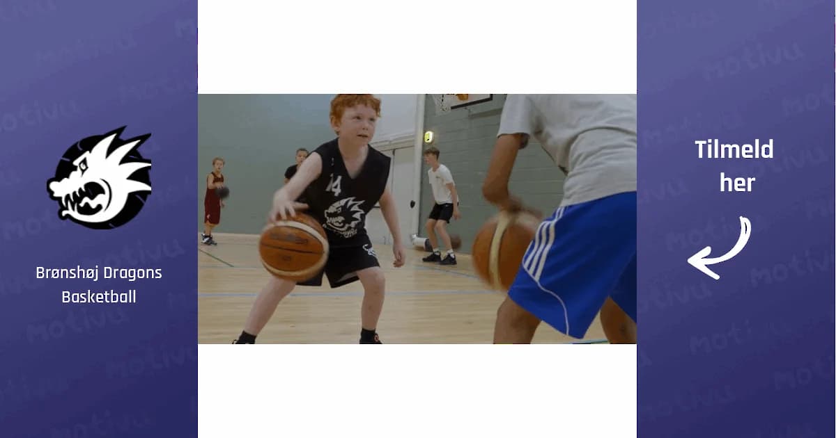Basketball for drenge født 2013 og 2014 (U13)
