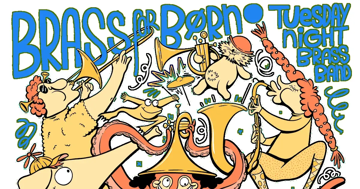 Brass for børn – Familiekoncert med Tuesday Night Brass Band