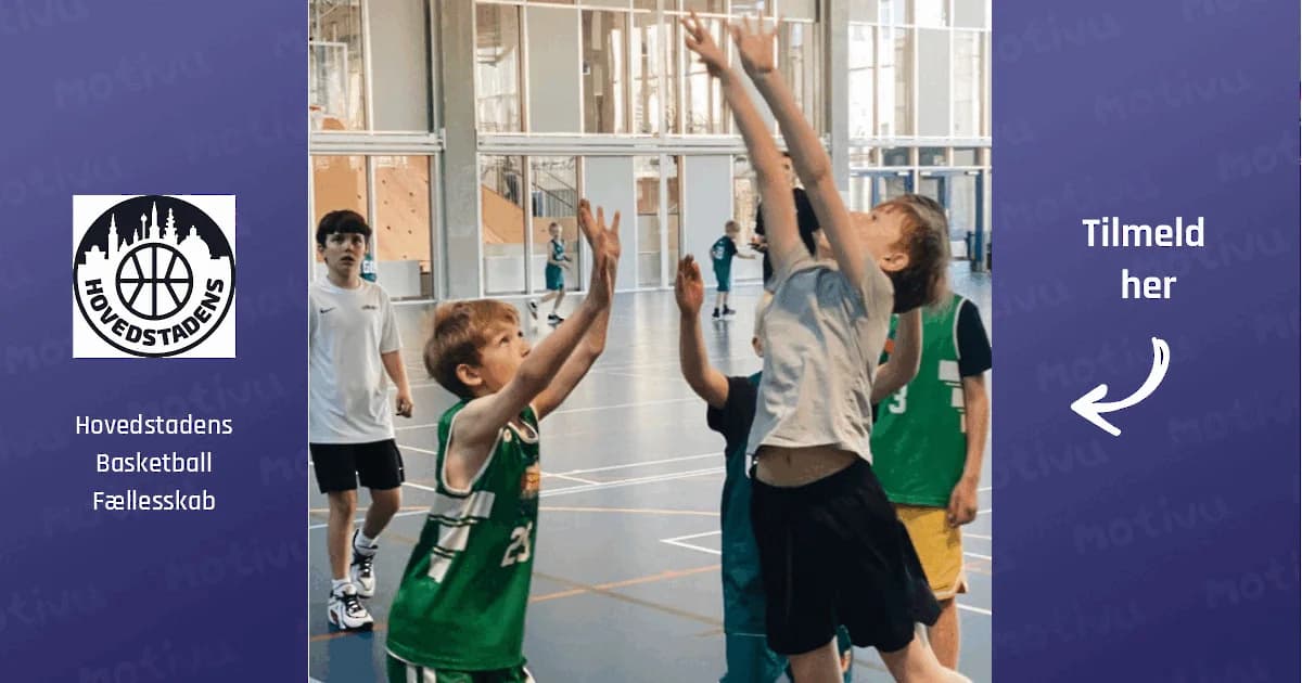 Basketball for boys aged 11-12 on Vesterbro