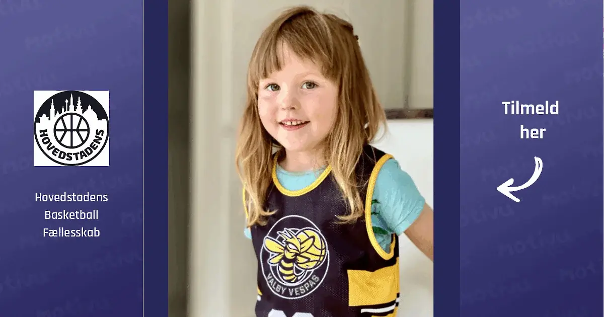 Familiebasketball i Valby for 3-6 år