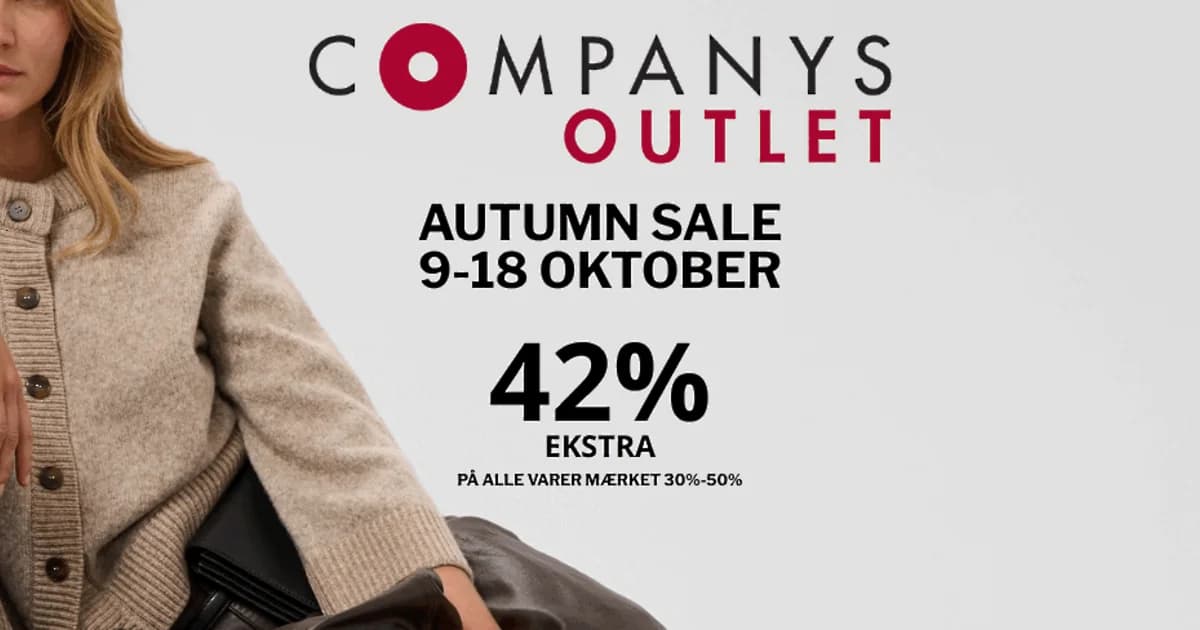 Companys Outlet Copenhagen warehouse sale