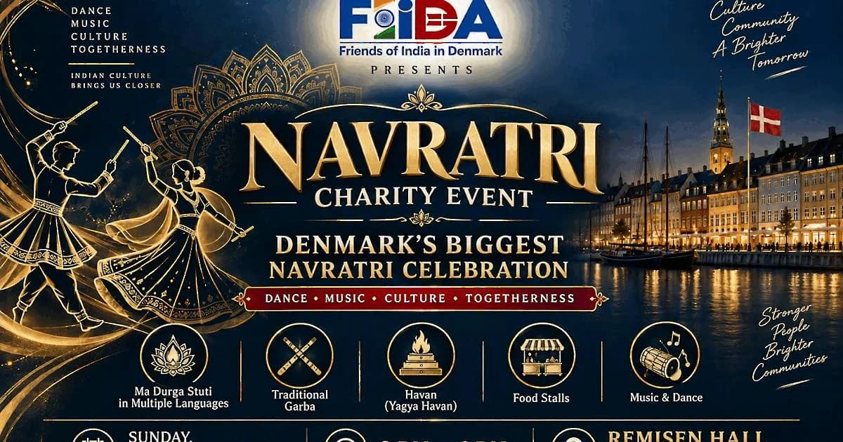 Navratri 2026 Charity Event by FIIDA