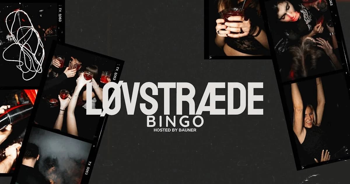 Music Bingo by Bauner at Løvstræde