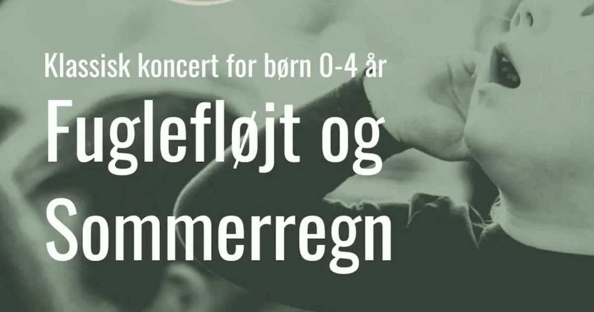Fuglefløjt & Sommerregn // Barok for børn // Stenbroens Barokdage