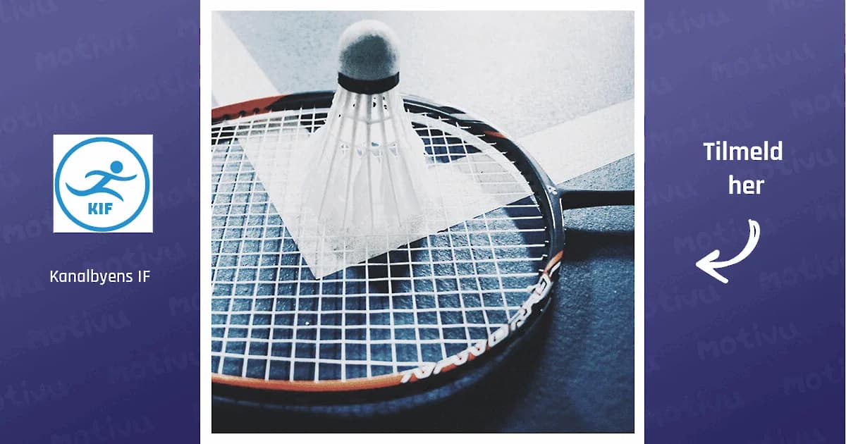 Motionsbadminton - Skolen i Sydhavnen (18+)