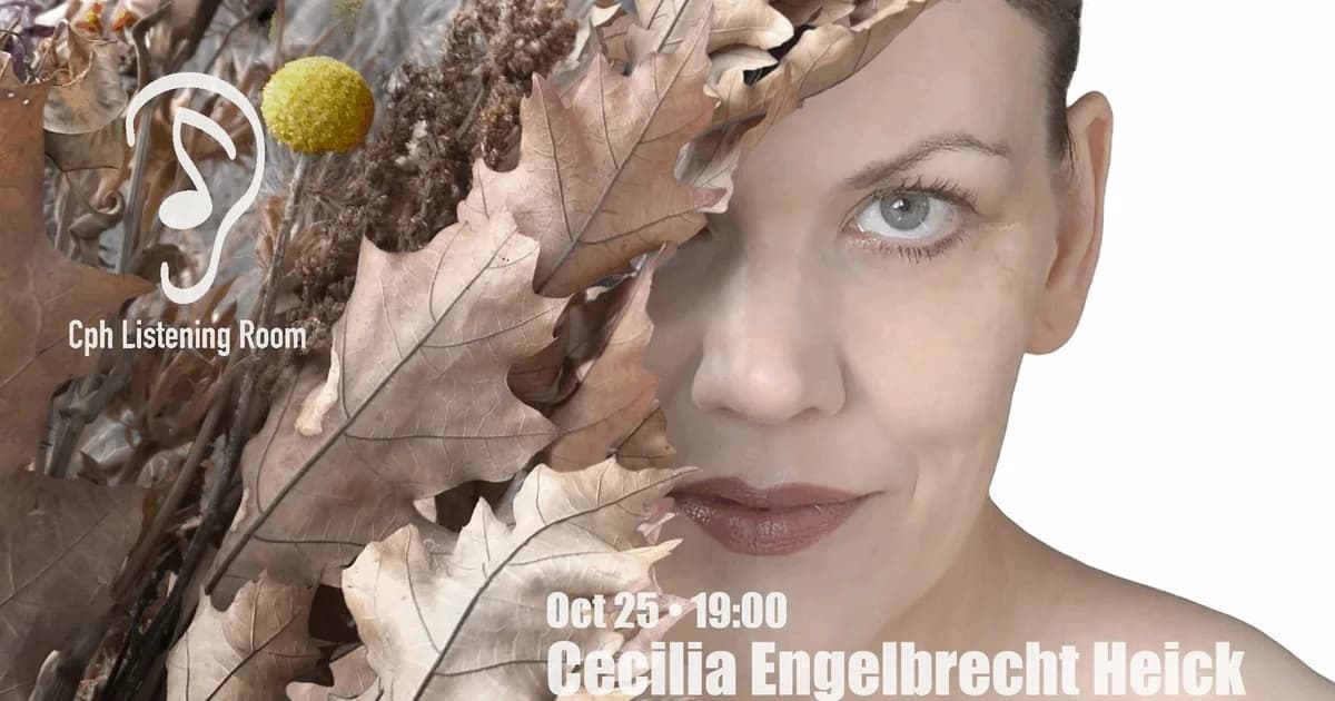 Cph Listening Room with Cecilia Engelbrecht Heick