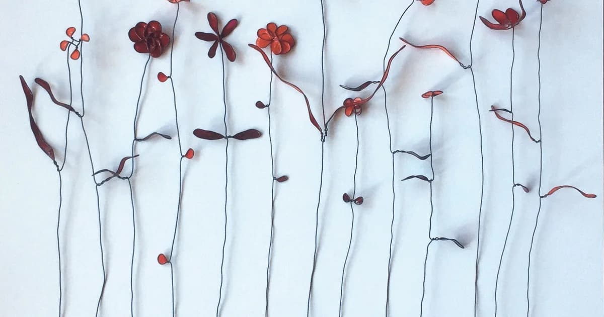 Ståltrådsblomster med Stine Linnemann