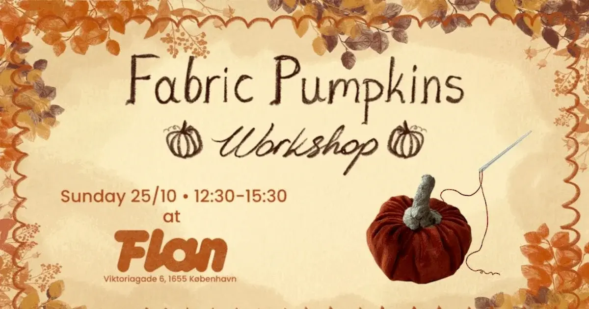 Fabric Pumpkins Workshop