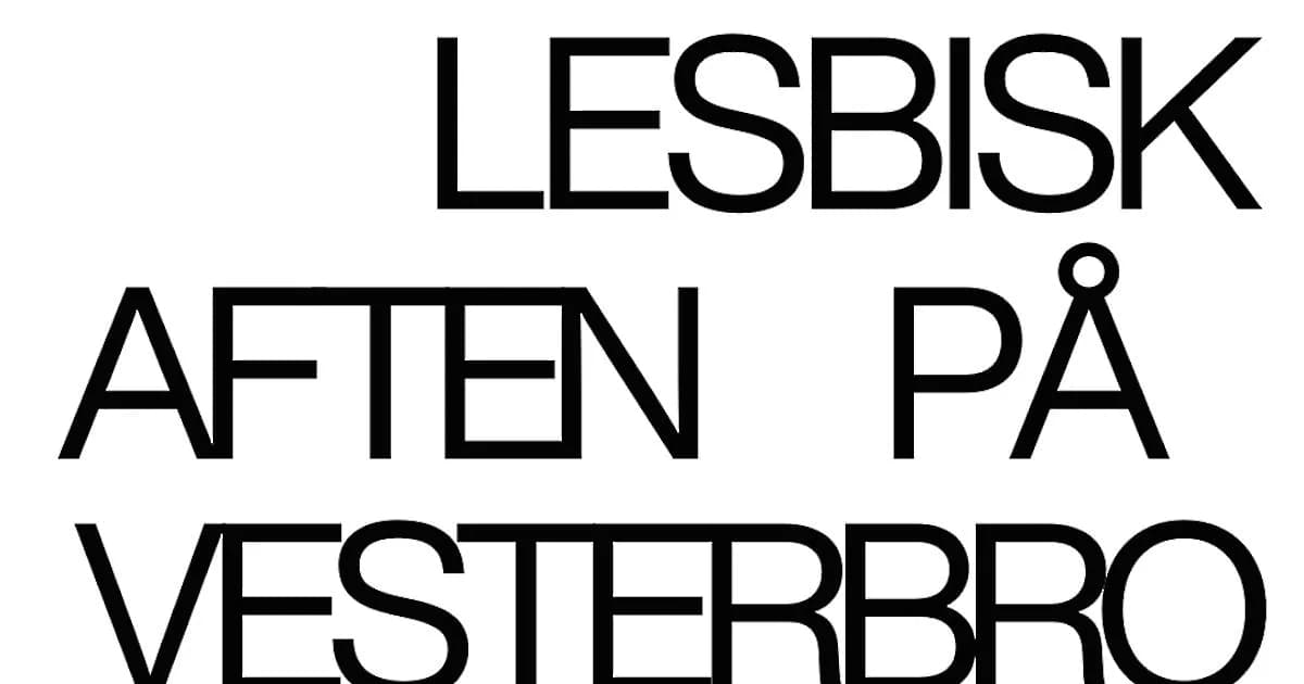 Lesbian Evening on Vesterbro