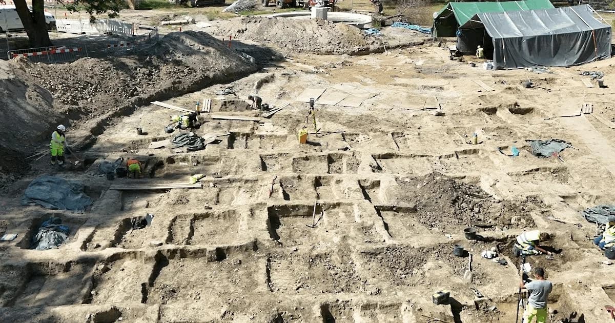 Guidet rundvisning på arkæologiske udgravninger i Hans Tavsens Park