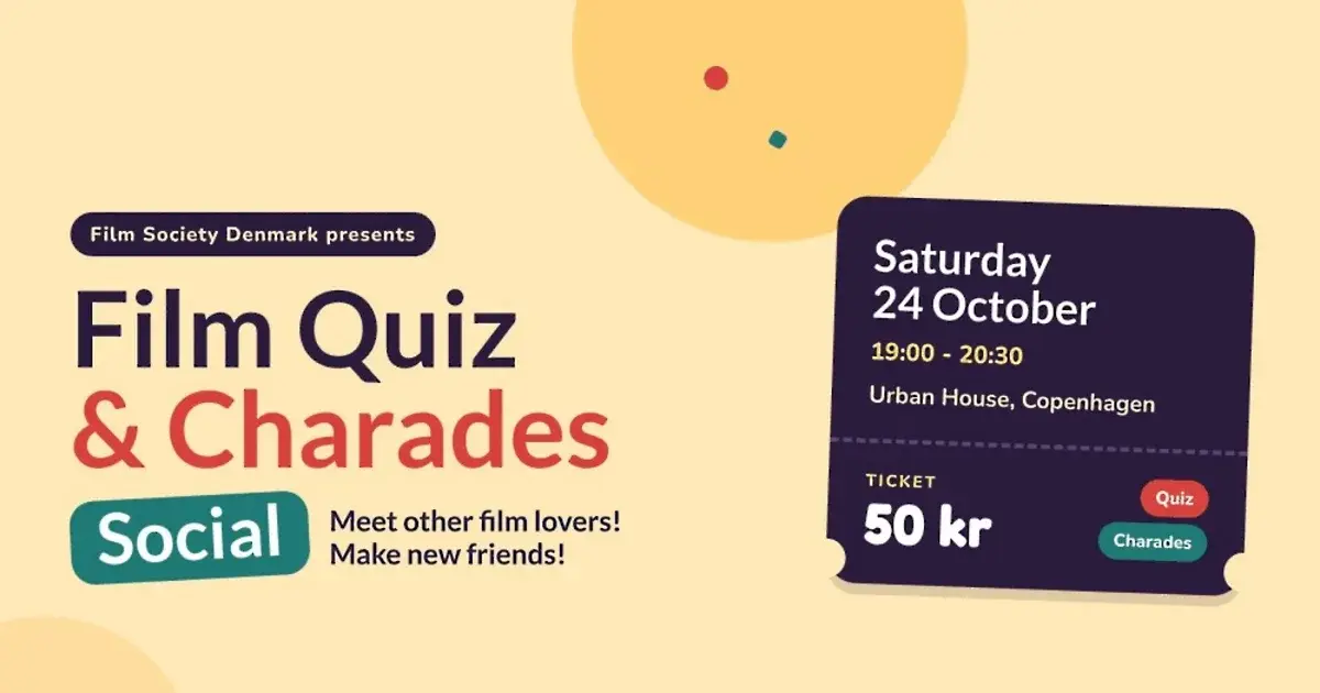 Film Quiz & Charades Social