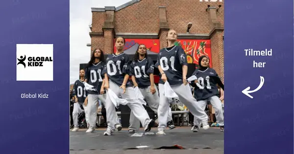 Afro Fusion dansekursus for 9-12 år på Amager