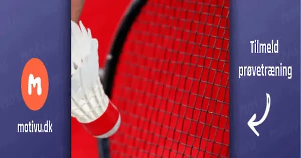 Badminton for begyndere, letøvede og øvede 12-16 år