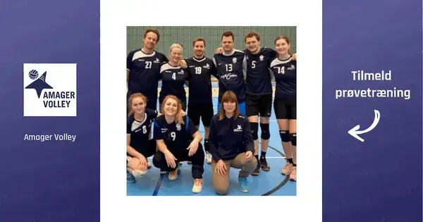 Mix 1 – prøvetræning i volleyball