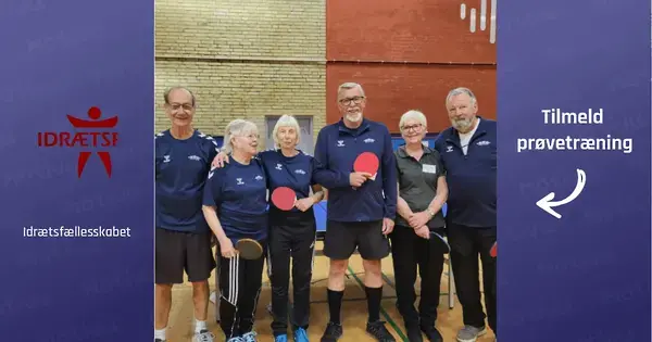 Bordtennis for 60+