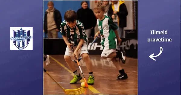 Floorball for piger og drenge 0.–3. klasse