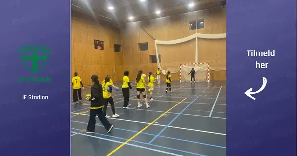 Håndboldtræning for U15-piger