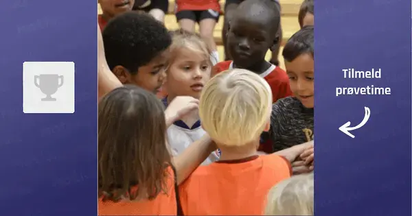 Basketballtræning for 5-6 årige piger