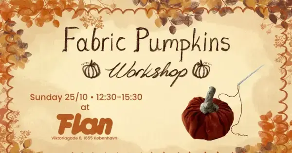 Fabric Pumpkins Workshop