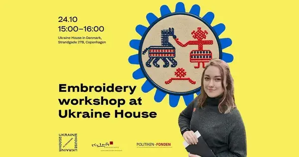 Broderiworkshop på Ukraine House