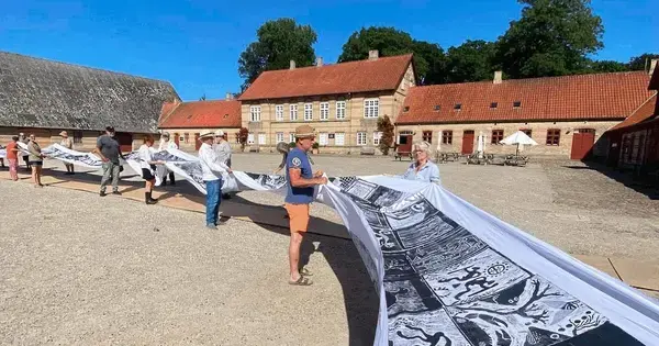 Verdens største linoleumstryk