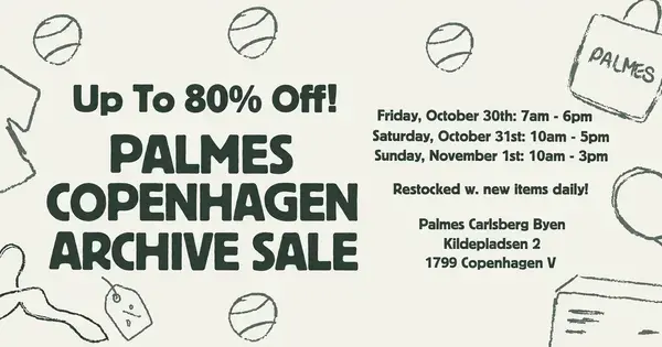 Palmes lagersalg