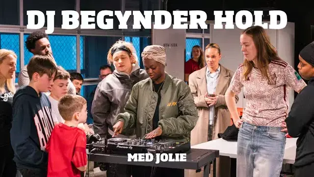 Intro DJ-undervisning for begyndere med Jolie Gambula