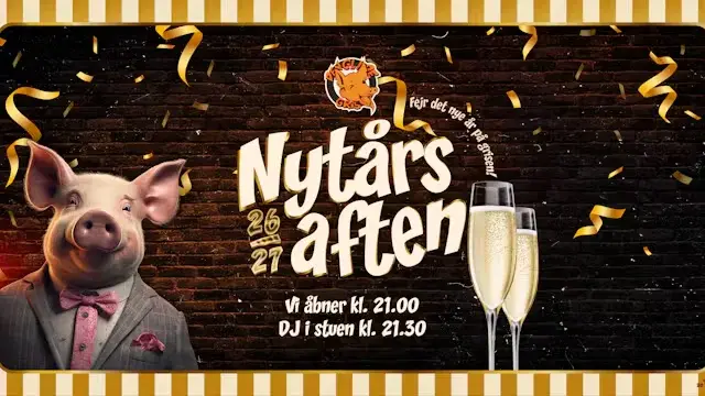 New Year's Eve at Den Glade Gris