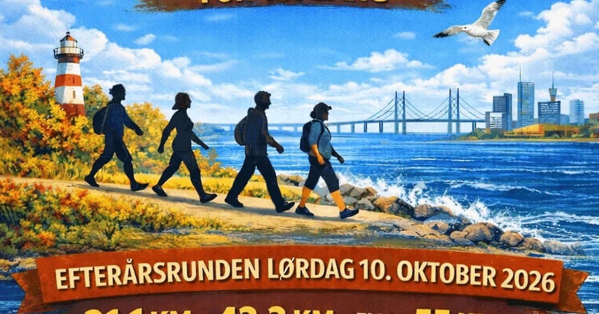 Amager rundt – Free Walking Challenge Autumn Round 2026 (13th Edition)