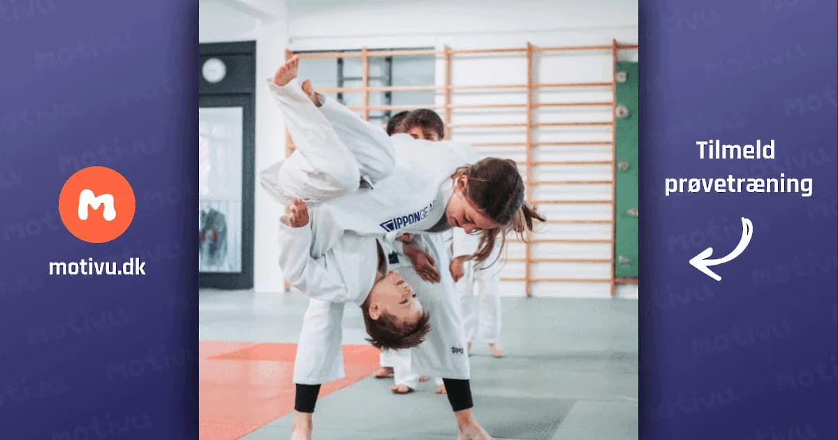 Judotræning for børn og unge 9-15 år (nybegyndere)