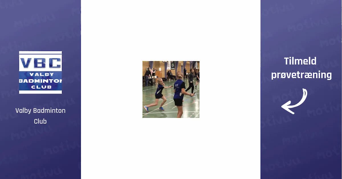 Badminton for U11-13 piger