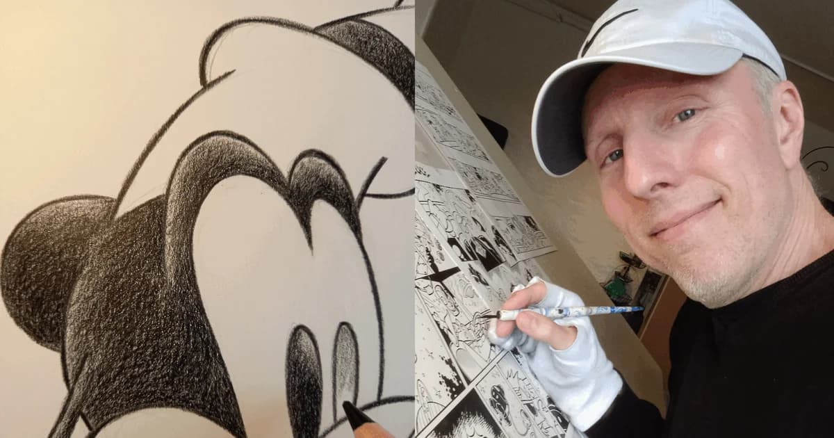 Donald Duck Drawing Workshop