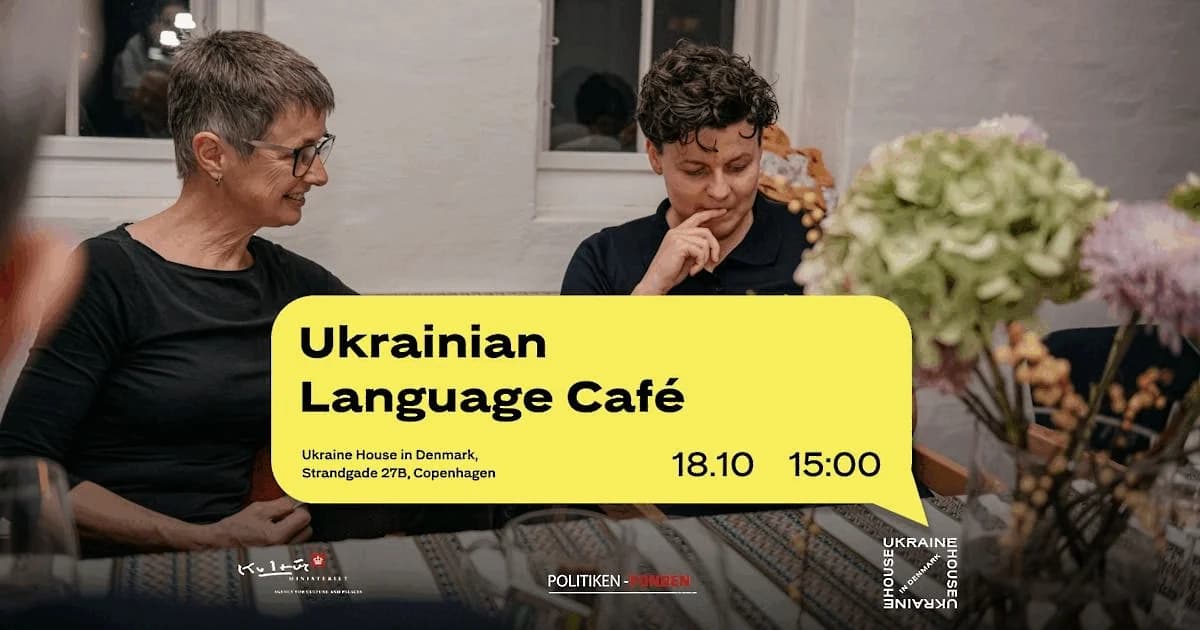 Ukrainsk sprogcafé – ordforråd i fokus