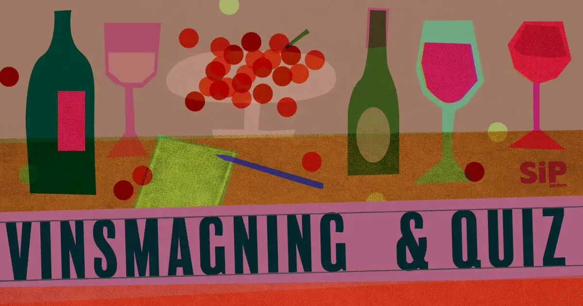 Vinsmagning og quiz med SIPsomm